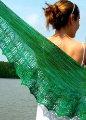 Waveline Shawl